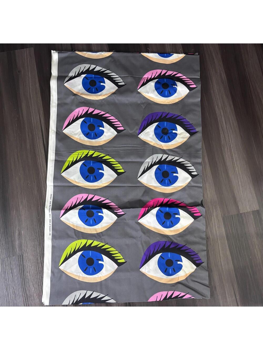 IKEA Vannerna Titta Big Eyes Fabric Designed by Julia Bernholtz '11 Discontinued